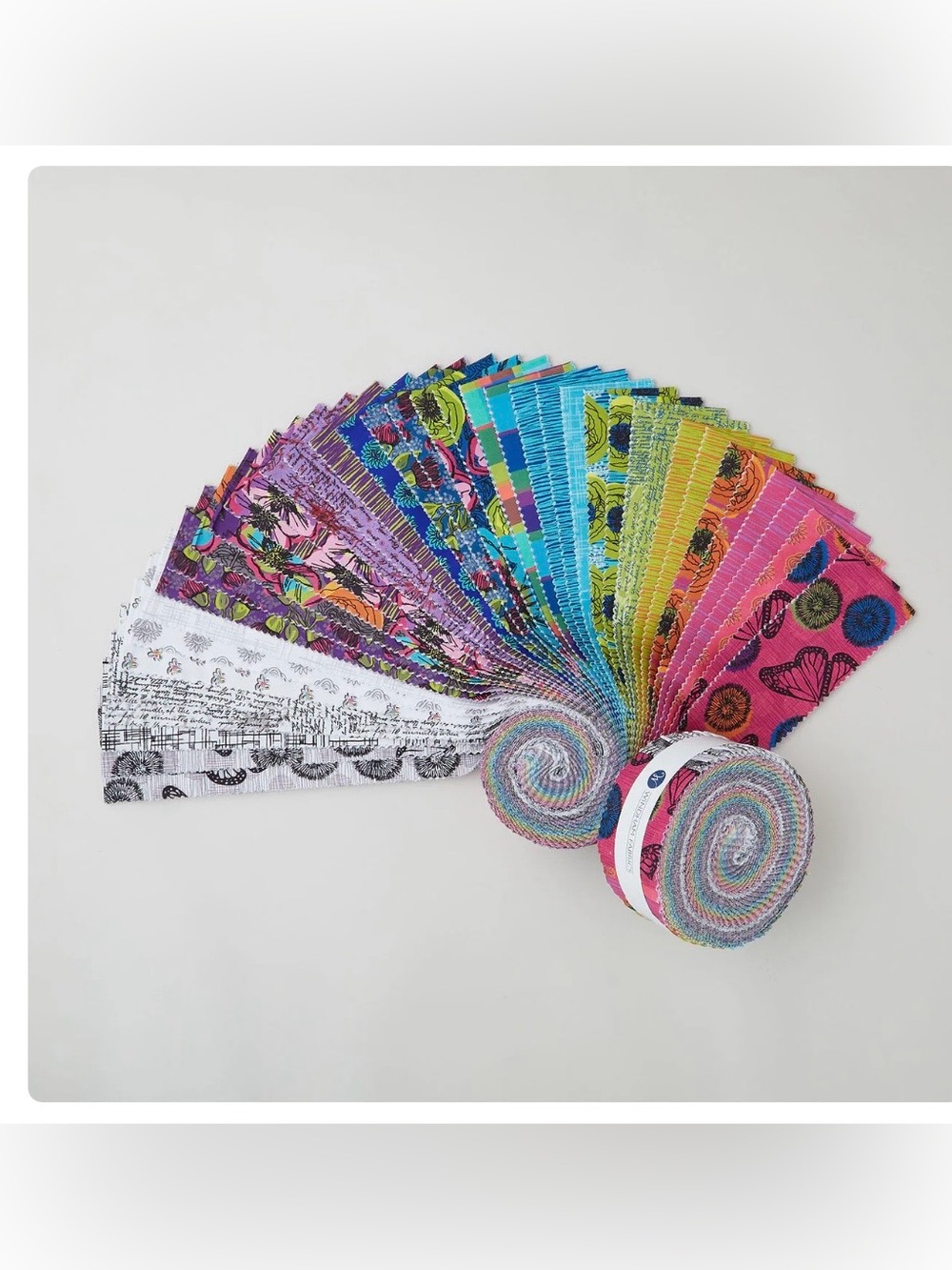 Winding Road cotton jelly roll strips by Windham Fabrics